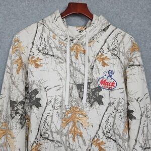 Mack Trucks Frostwood Camo Hoodie Mens Medium Genuine Parts Graphic MKX-K0056